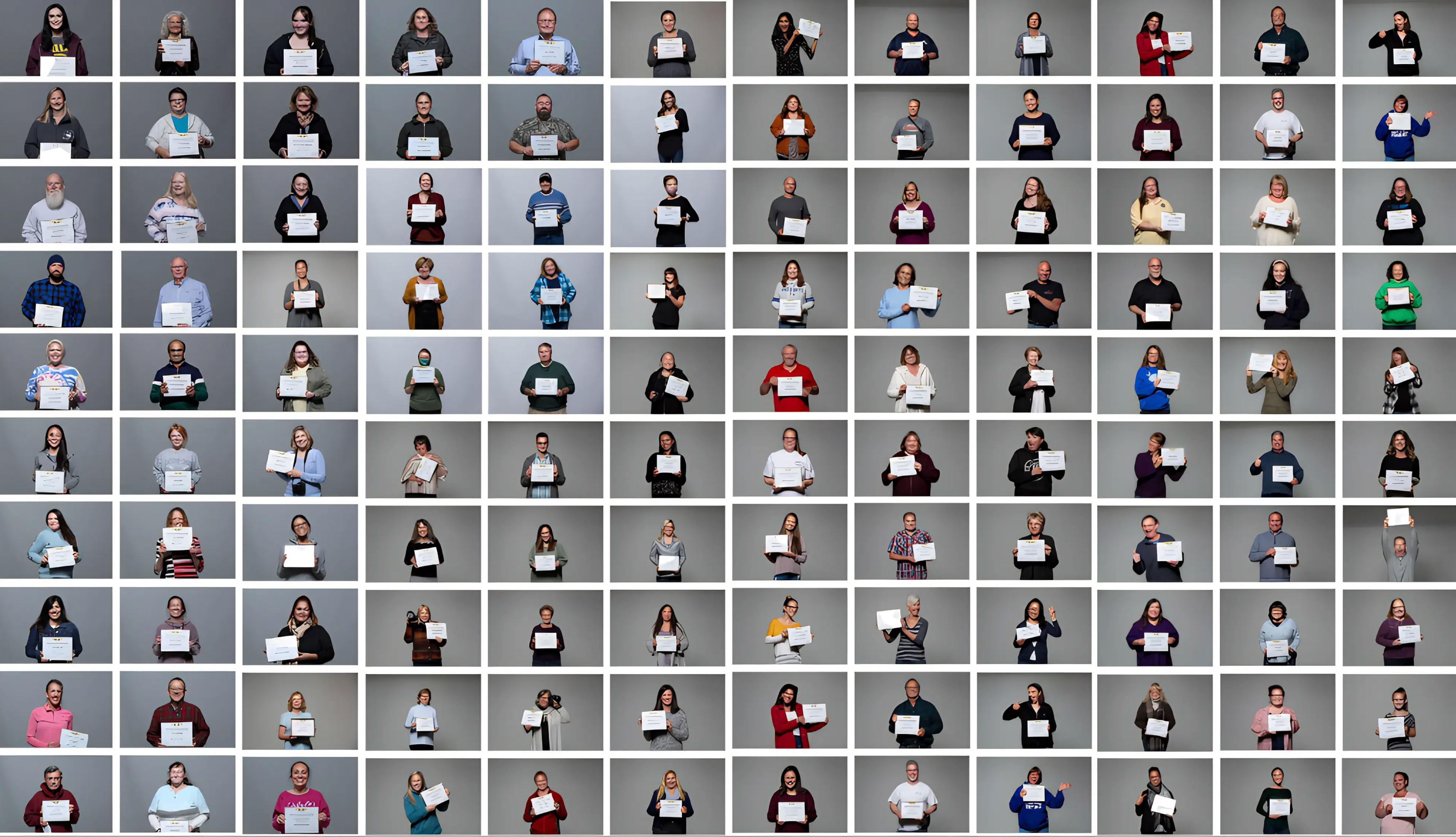 Photographers that graduated photography courses and classes